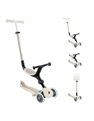 Hulajnoga z siedziskiem jeździk go•up active lights ecologic (745-566)