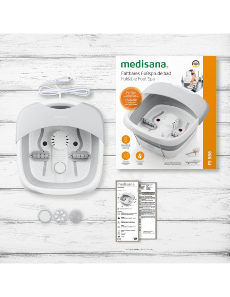 Masażer do stóp medisana fs 886 (szary)