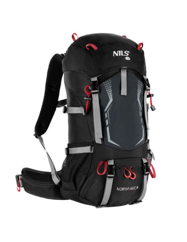 Nc1993 plecak turystyczny czarny northlake 30l+10 nils camp