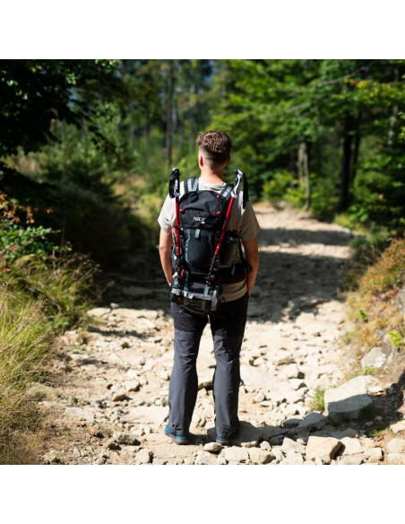 Nc1993 plecak turystyczny czarny northlake 30l+10 nils camp