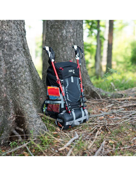 Nc1993 plecak turystyczny czarny northlake 30l+10 nils camp