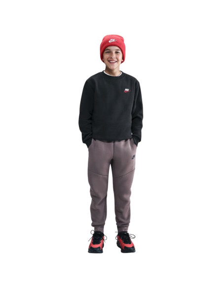 Bluza dla dzieci nike sportswear club fleece czarna fd3006 012