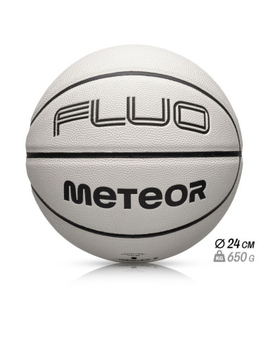 Piłka do koszykówki meteor fluo