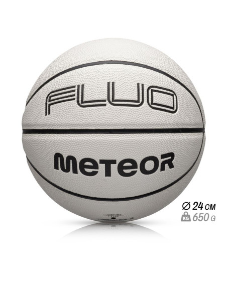 Piłka do koszykówki meteor fluo