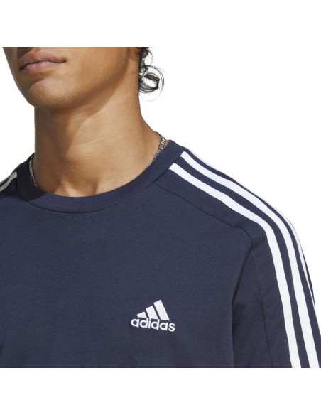 Koszulka adidas essentials single jersey 3-stripes tee m
