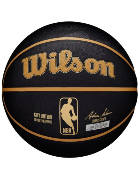 Piłka do koszykówki wilson nba team city collector toronto raptors ball