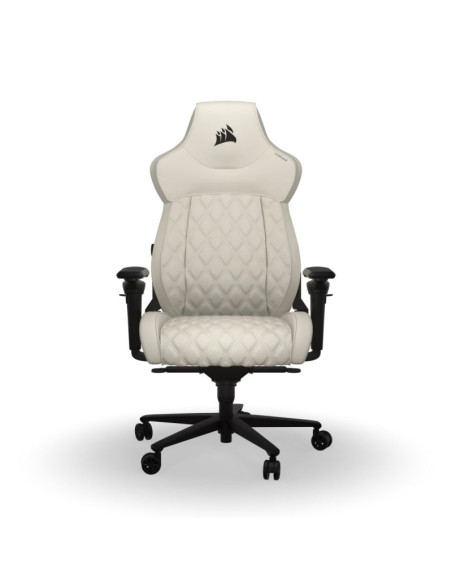 Corsair tc500 luxe fotel dla gracza tapicerowane siedzisko beżowy