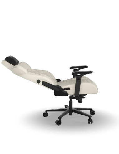 Corsair tc500 luxe fotel dla gracza tapicerowane siedzisko beżowy