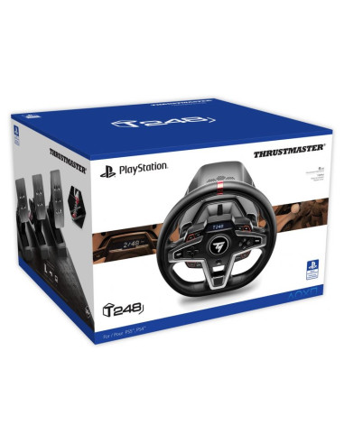 Thrustmaster t248 czarny kierownica + pedały pc, playstation 4, playstation 5