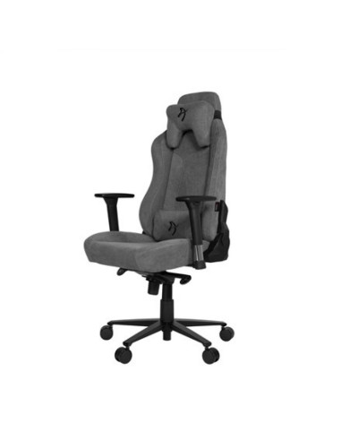 Arozzi vernazza uniwersalny fotel dla gracza obite siedzisko szary