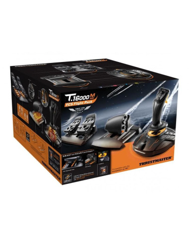 Thrustmaster joystick t16000m flight pack (pc)