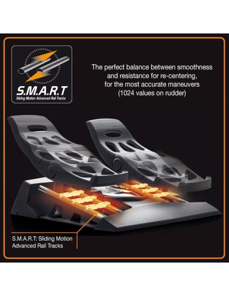 Thrustmaster joystick t16000m flight pack (pc)