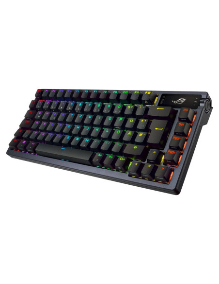 Asus rog azoth klawiatura gaming usb + rf wireless + bluetooth qwerty czarny