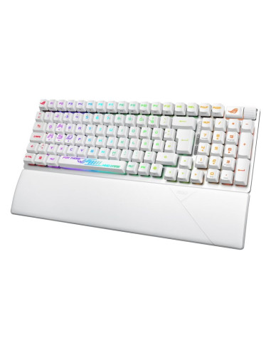 Klawiatura asus rog strix scope ii 96 rx wireless wht