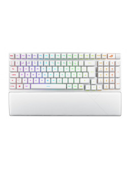 Klawiatura asus rog strix scope ii 96 rx wireless wht 2