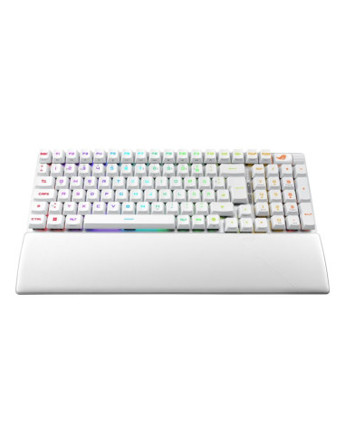 Klawiatura asus rog strix scope ii 96 rx wireless wht