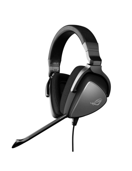 Asus rog delta s zestaw słuchawkowy przewodowa opaska na głowę gaming czarny