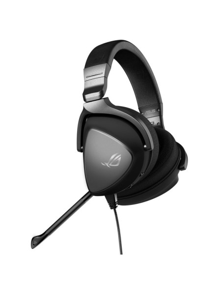 Asus rog delta s zestaw słuchawkowy przewodowa opaska na głowę gaming czarny
