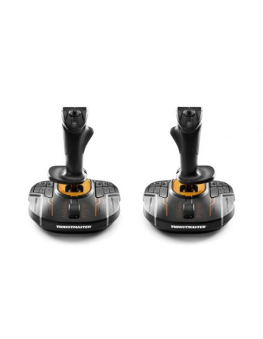 Thrustmaster t.16000m fcs space sim duo czarny, pomarańczowy usb joystick analogowa/cyfrowa pc
