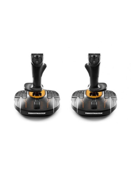 Thrustmaster t.16000m fcs space sim duo czarny, pomarańczowy usb joystick analogowa/cyfrowa pc