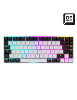 Klawiatura gamingowa sharkoon skiller sgk50 s3 usb qwertz niemiecki biała