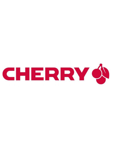 Cherry stream desktop recharge klawiatura dołączona myszka uniwersalne rf wireless qwertz niemiecki szary