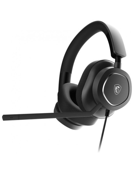 Msi maestro 300 zestaw słuchawkowy przewodowa opaska na głowę gaming usb type-c / usb type-a czarny