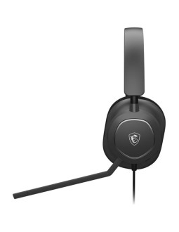 Msi maestro 300 zestaw słuchawkowy przewodowa opaska na głowę gaming usb type-c / usb type-a czarny 2