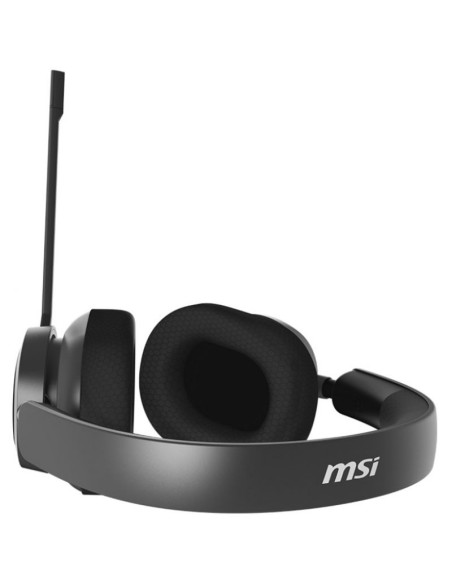 Msi maestro 300 zestaw słuchawkowy przewodowa opaska na głowę gaming usb type-c / usb type-a czarny