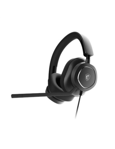Msi maestro 300 zestaw słuchawkowy przewodowa opaska na głowę gaming usb type-c / usb type-a czarny
