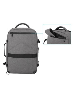 Manhattan 440370 torba na laptop 43,9 cm (17.3") plecak szary 2