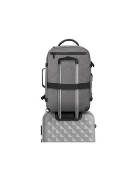 Manhattan 440370 torba na laptop 43,9 cm (17.3") plecak szary