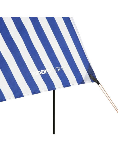 Namiot zadaszenie żagiel przeciwsłoneczny z słupkami 3x1,7m niebieski