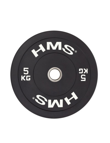 Talerz olimpijski hms black 5 kg bbr05