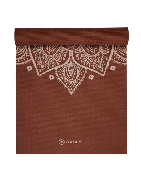 Mata do jogi gaiam intense rust sundial flower
