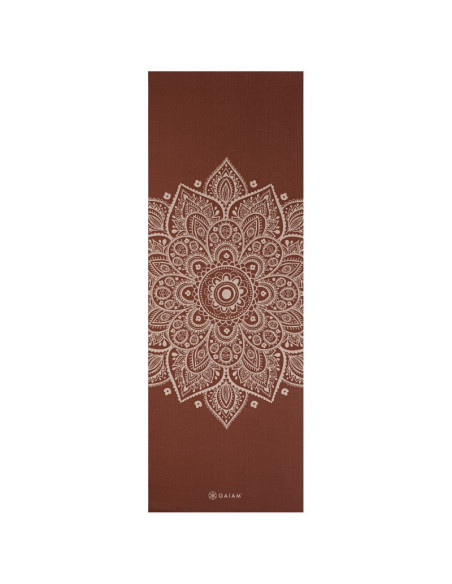Mata do jogi gaiam intense rust sundial flower