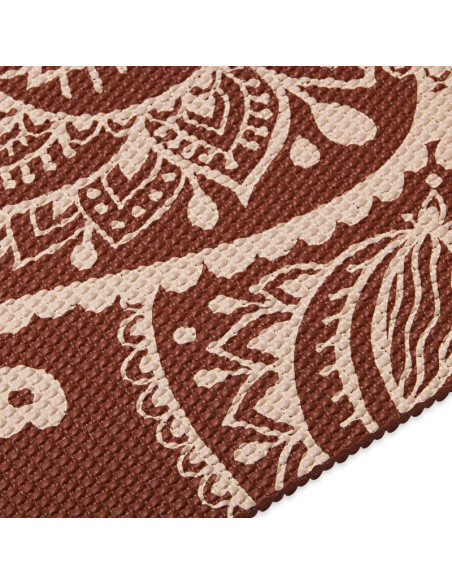 Mata do jogi gaiam intense rust sundial flower