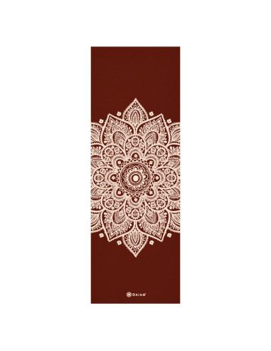 Mata do jogi gaiam intense rust sundial flower