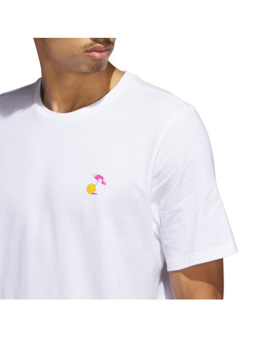 Koszulka adidas lil stripe spring break graphic short sleeve basketball tee m