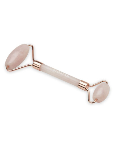 Masażer do twarzy gaiam z różowego kwarcu