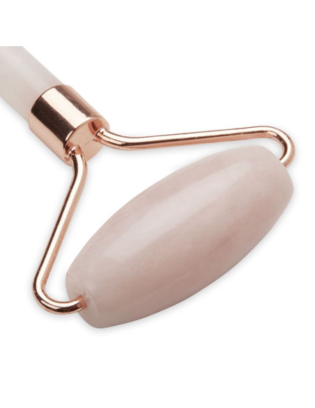 Masażer do twarzy gaiam z różowego kwarcu