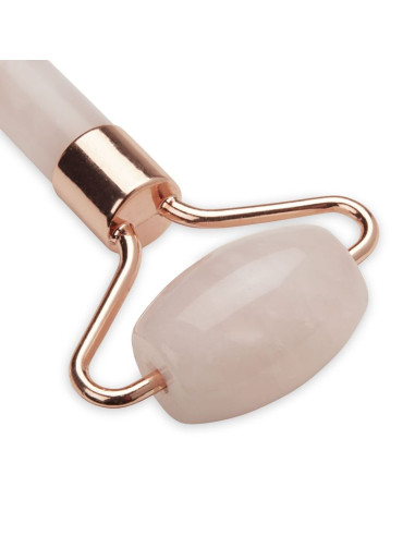 Masażer do twarzy gaiam z różowego kwarcu