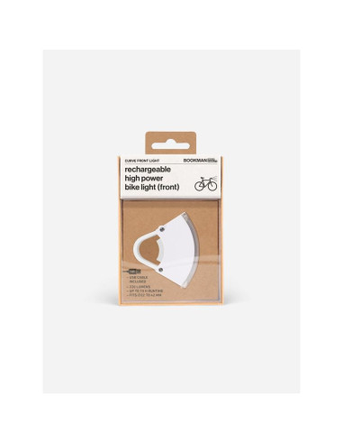 Lampka rowerowa bookman curve front light 220lm