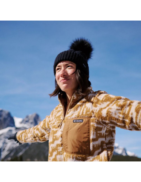 Czapka columbia boundless days cable knit pom beanie w