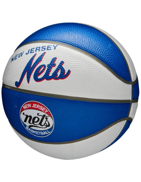 Piłka wilson nba team retro brooklyn nets mini ball