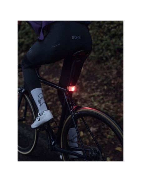 Lampka rowerowa bookman curve rear light 37lm pomarańczowa