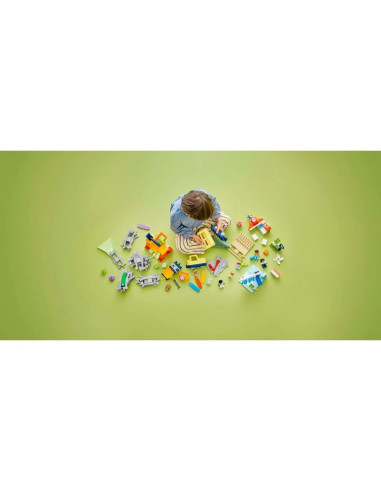 Lego duplo 10428 duży interaktywny pociąg miejski