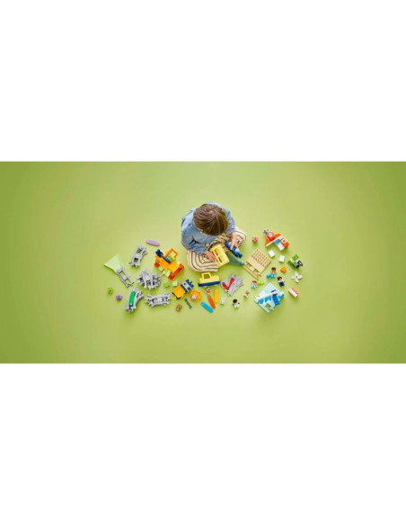 Lego duplo 10428 duży interaktywny pociąg miejski