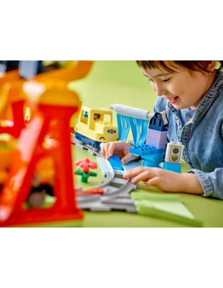 Lego duplo 10428 duży interaktywny pociąg miejski