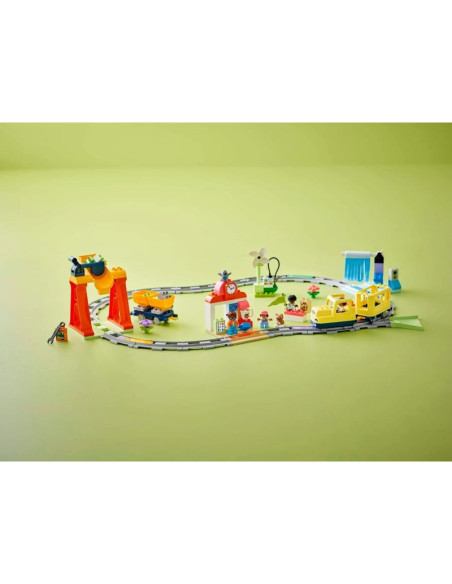 Lego duplo 10428 duży interaktywny pociąg miejski